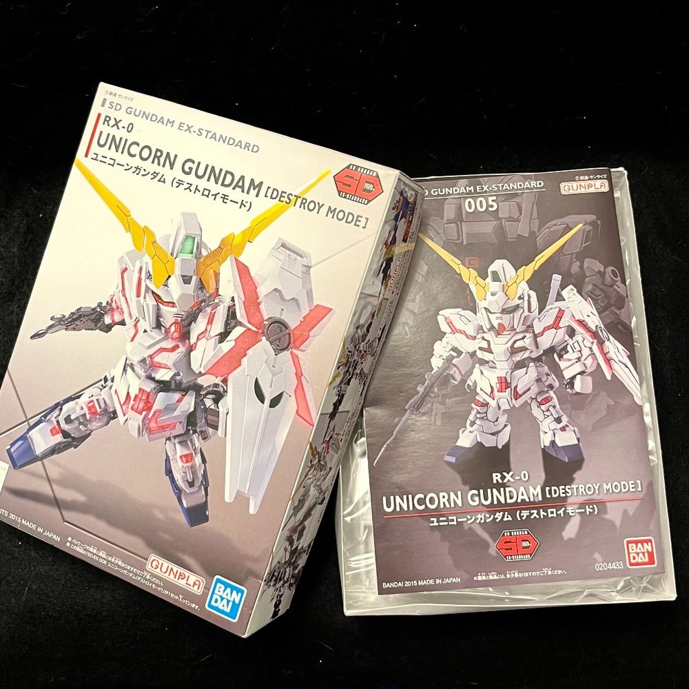 NWOT Bandai Spirits Rx-0 Unicorn Gundam (Destroy Mode) Bandai Gundam Universe